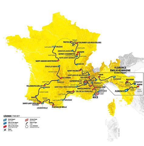 recorrido tour francia 2024